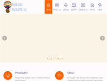 Tablet Screenshot of childcareunlimited-centers.com